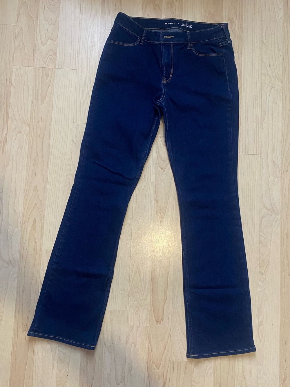 Women’s Old Navy Midrise Dark Blue Bootcut Jeans